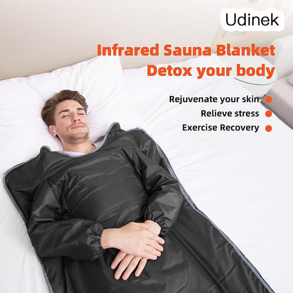 Udinek Infrared Sauna Blanket for Detoxification