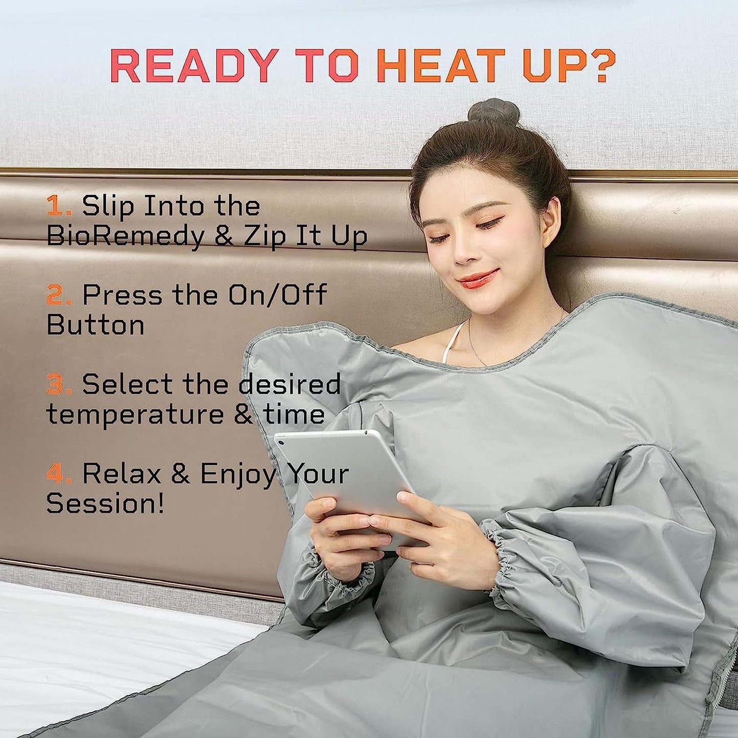 JKIUI Infrared Sauna Blanket Fast Sweating